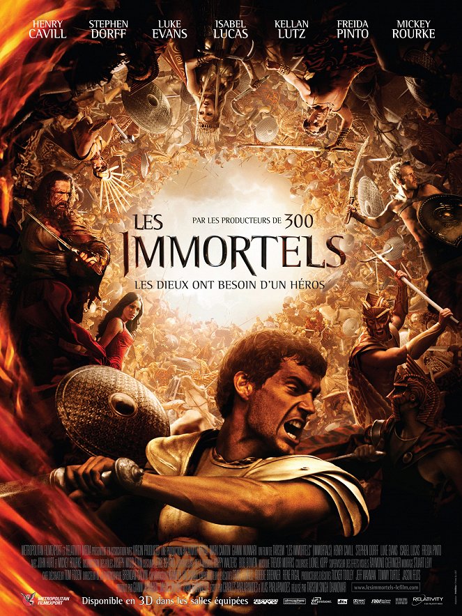 Les Immortels - Affiches