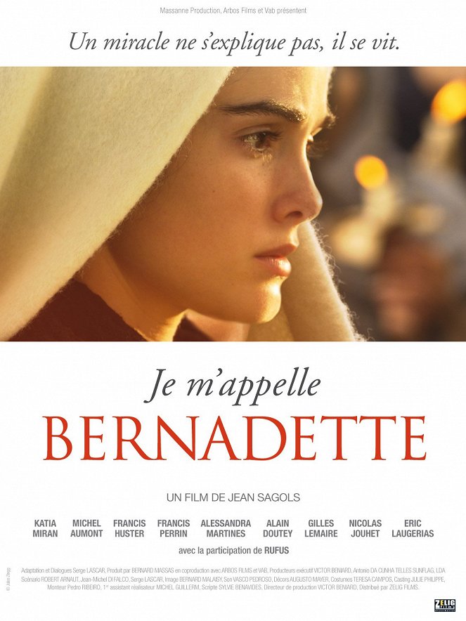 Je m'appelle Bernadette - Plakátok