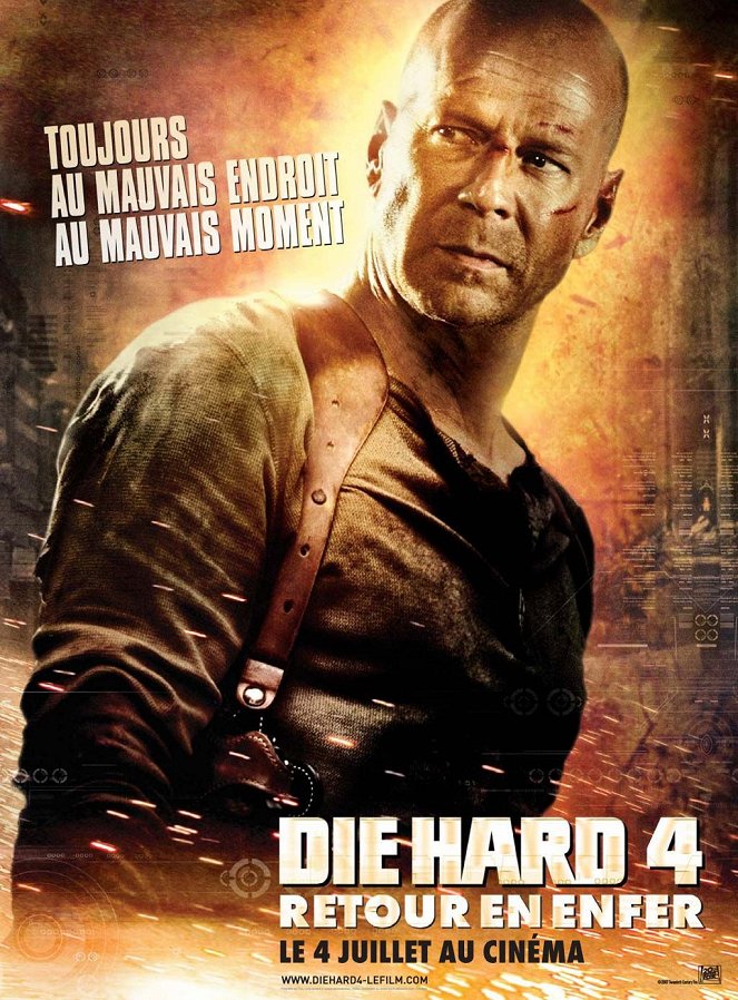 Die Hard 4 - Retour en enfer - Affiches