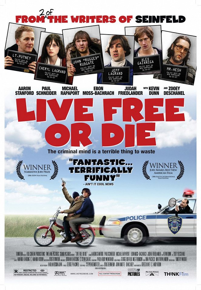 Live Free or Die - Affiches
