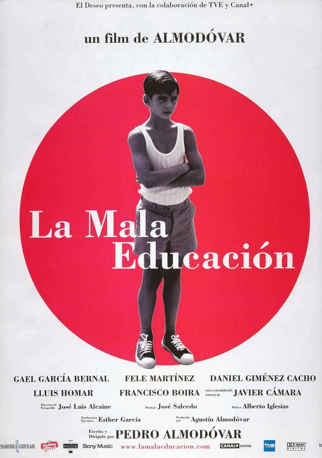 La mala Educación - Schlechte Erziehung - Plakate