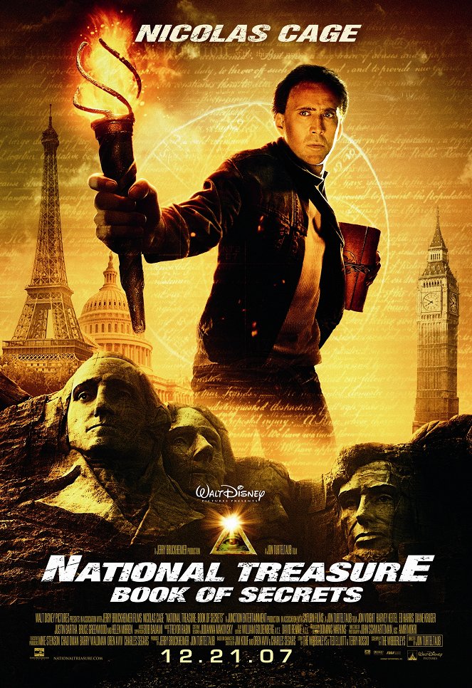 National Treasure: Salaisuuksien kirja - Julisteet