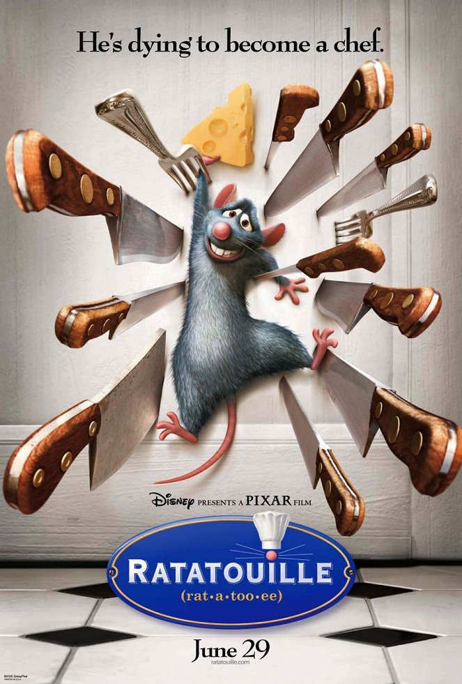 Ratatouille - Affiches