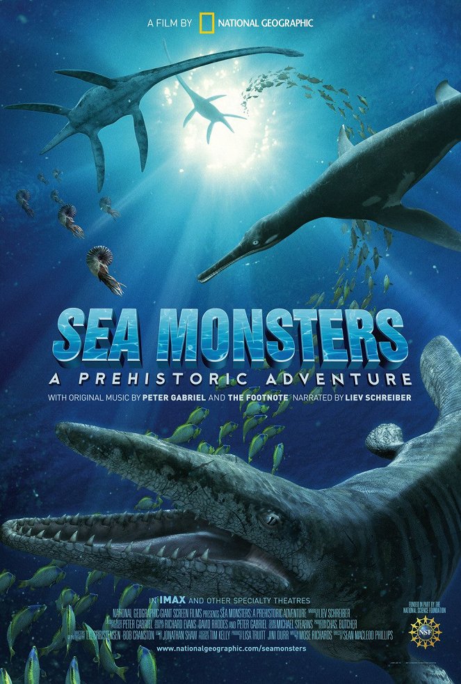 Sea Monsters: A Prehistoric Adventure - Cartazes