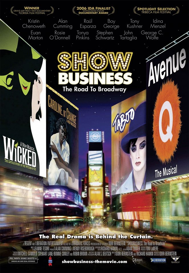 ShowBusiness: The Road to Broadway - Plakátok