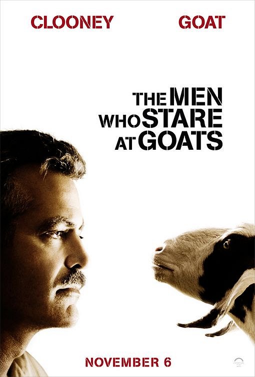 The Men Who Stare at Goats - Julisteet