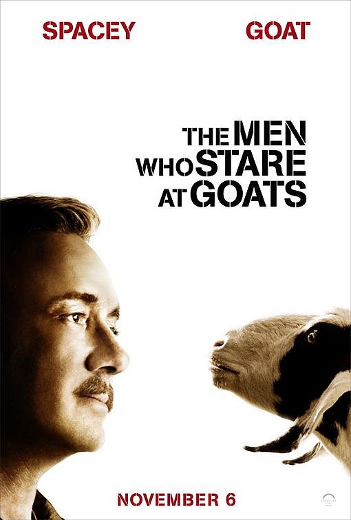 Muži, co zírají na kozy - Plakáty