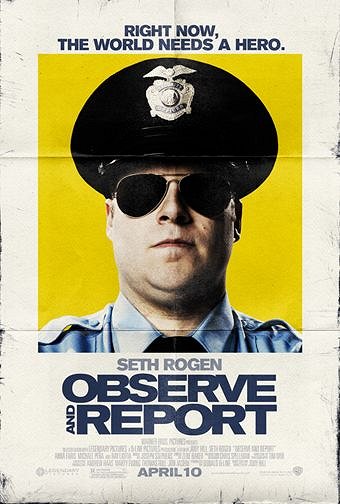 Observe and Report - Cartazes