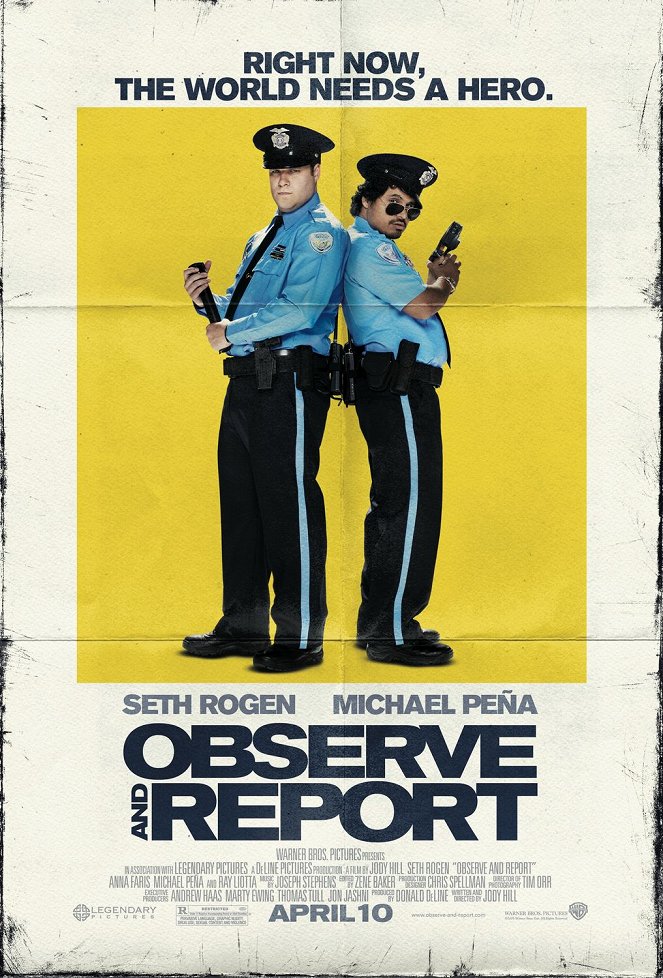 Observe and Report - Carteles