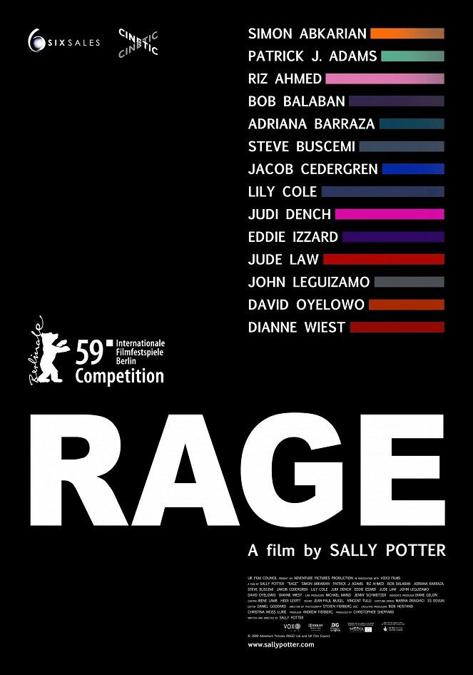 Rage - Plakaty