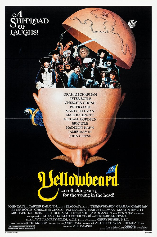 Yellowbeard - Posters