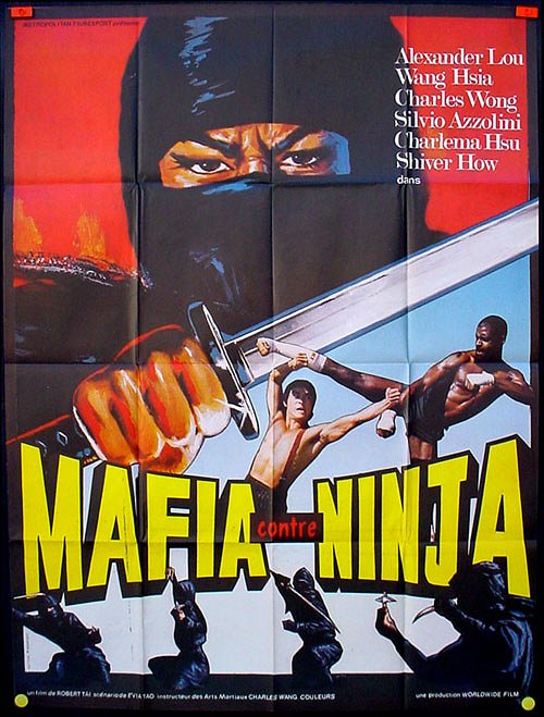 Mafie versus ninja - Plakáty
