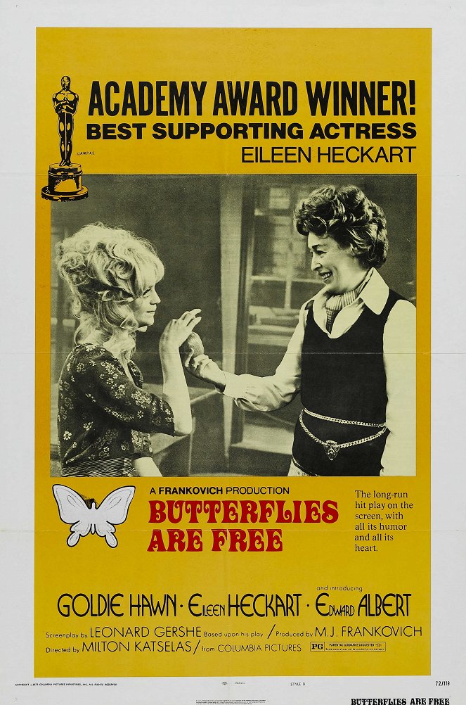 Butterflies Are Free - Affiches