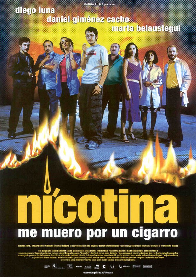 Nicotina - Carteles