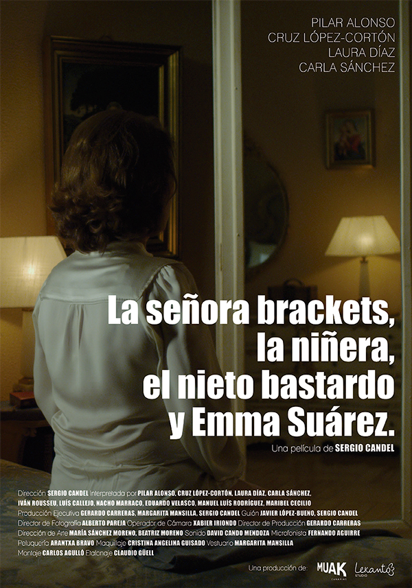 La señora Brackets, la niñera, el nieto bastardo y Emma Suárez - Affiches