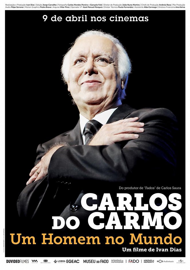 Carlos do Carmo: Um Homem no Mundo - Affiches