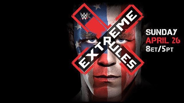 WWE Extreme Rules - Carteles