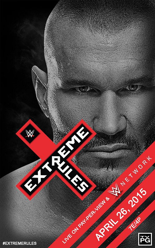 WWE Extreme Rules - Plagáty