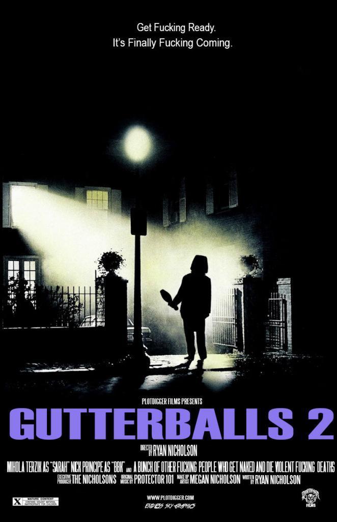 Gutterballs 2: Balls Deep - Affiches