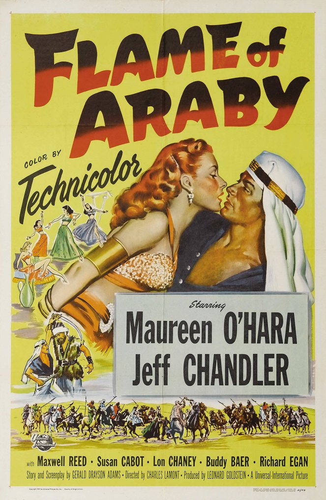 Flame of Araby - Posters