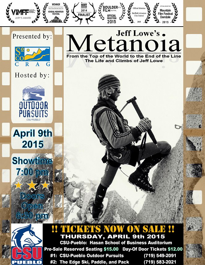 Jeff Lowe's Metanoia - Affiches