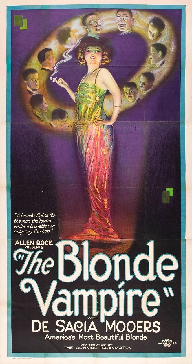 The Blonde Vampire - Plakate