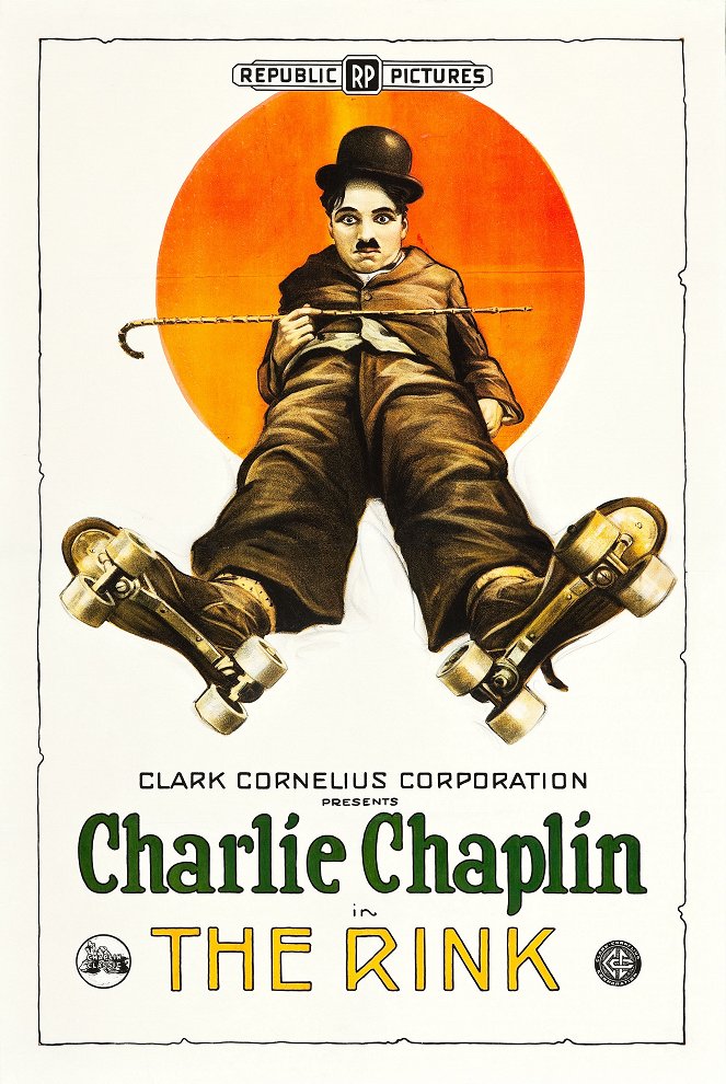 Chaplin na kolečkových bruslích - Plakáty