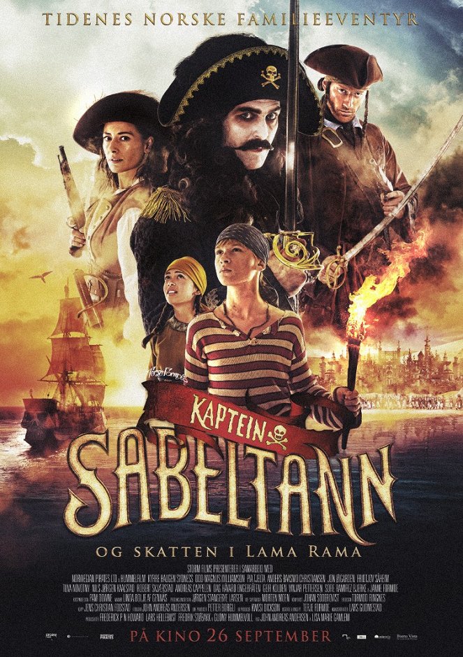 Kapitan Szablozęby i skarb piratów - Plakaty