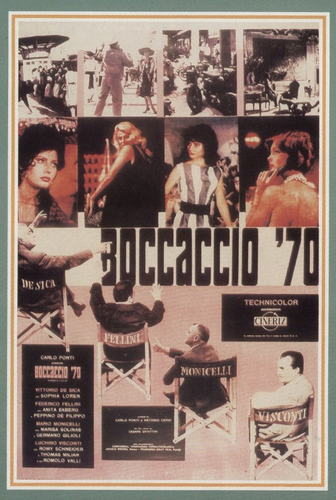 Boccaccio '70 - Plakate