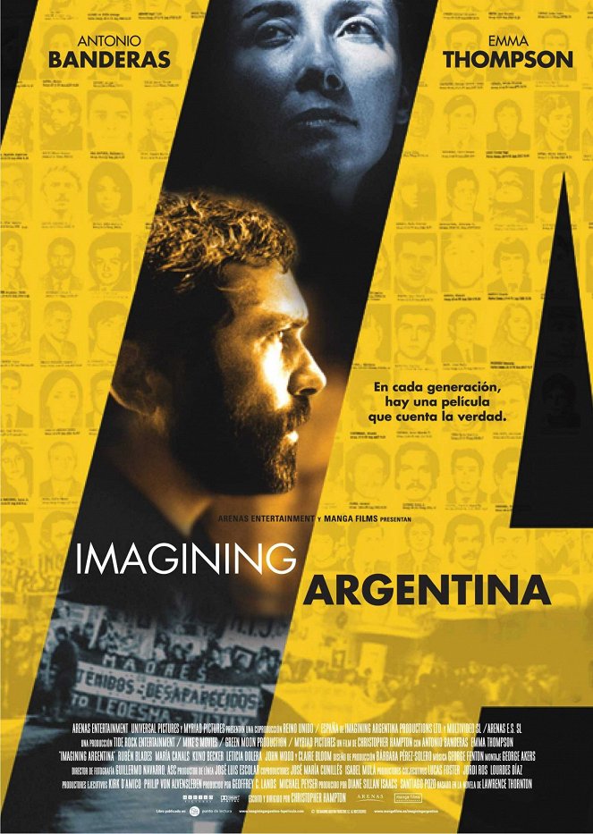 Prekliata Argentína - Plagáty
