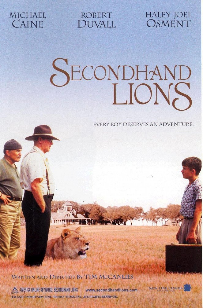 Secondhand Lions - Plakaty