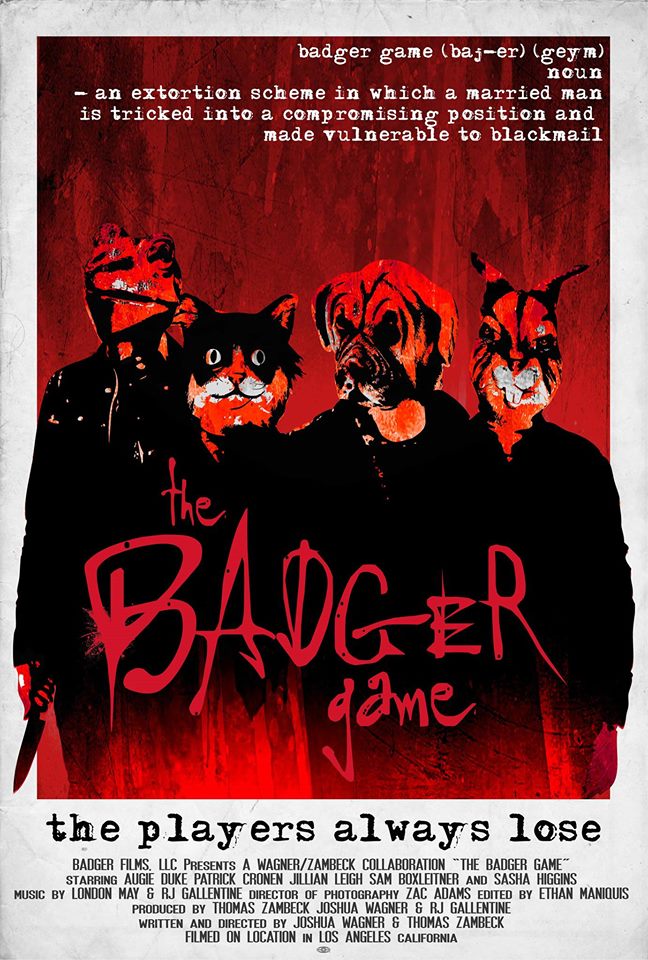The Badger Game - Affiches