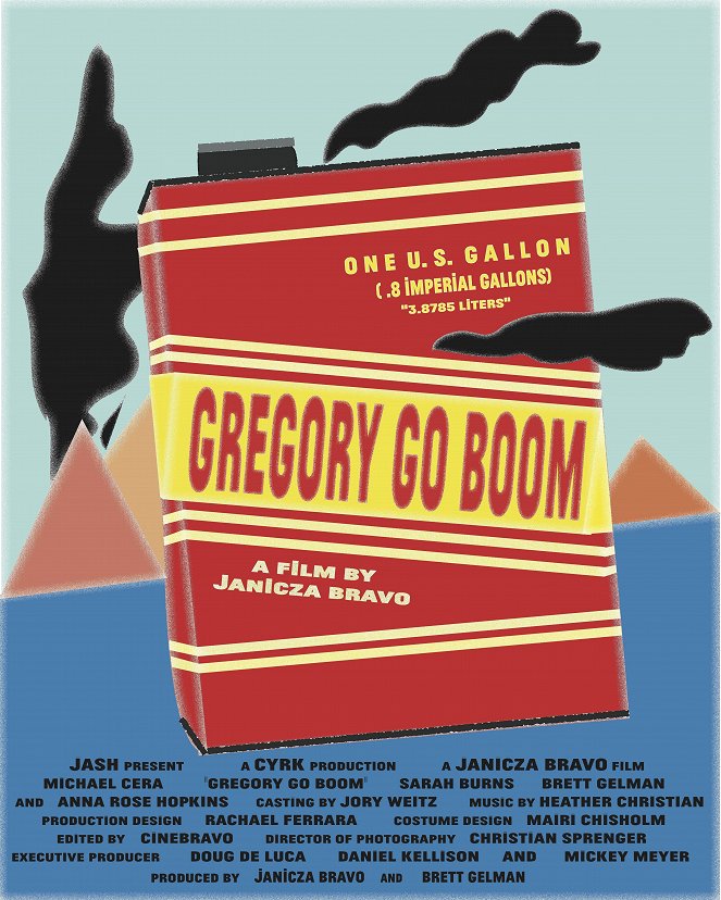 Gregory Go Boom - Plagáty