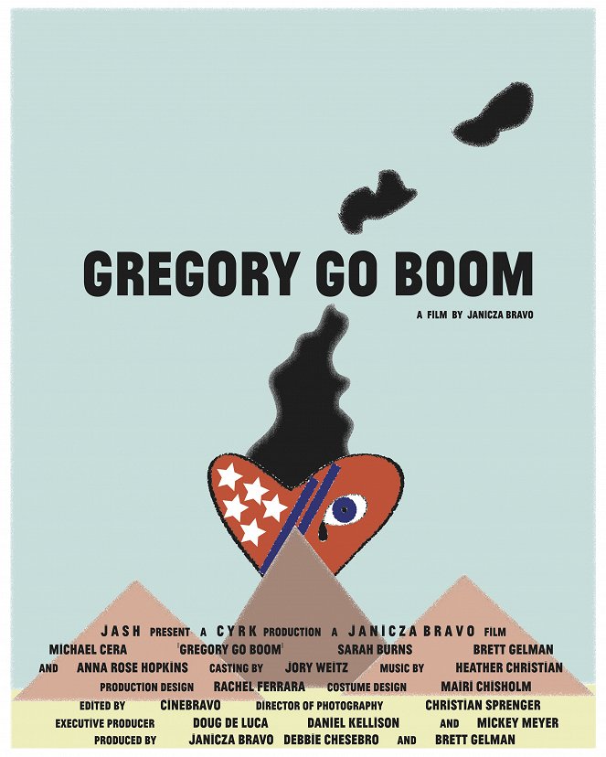 Gregory Go Boom - Carteles