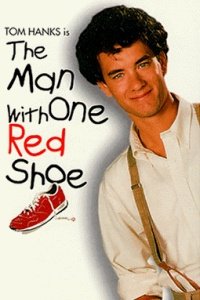 Muž s červenou topánkou - Plagáty