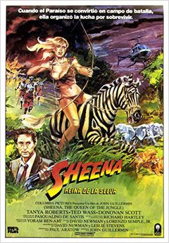 Sheena, reina de la selva - Carteles