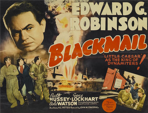 Blackmail - Plakátok