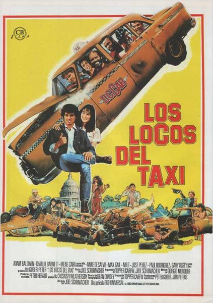 Los locos del taxi - Carteles