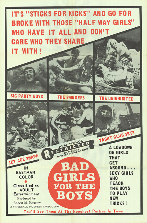 Bad Girls for the Boys - Affiches