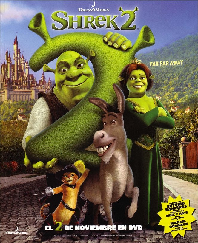 Shrek 2 - Carteles