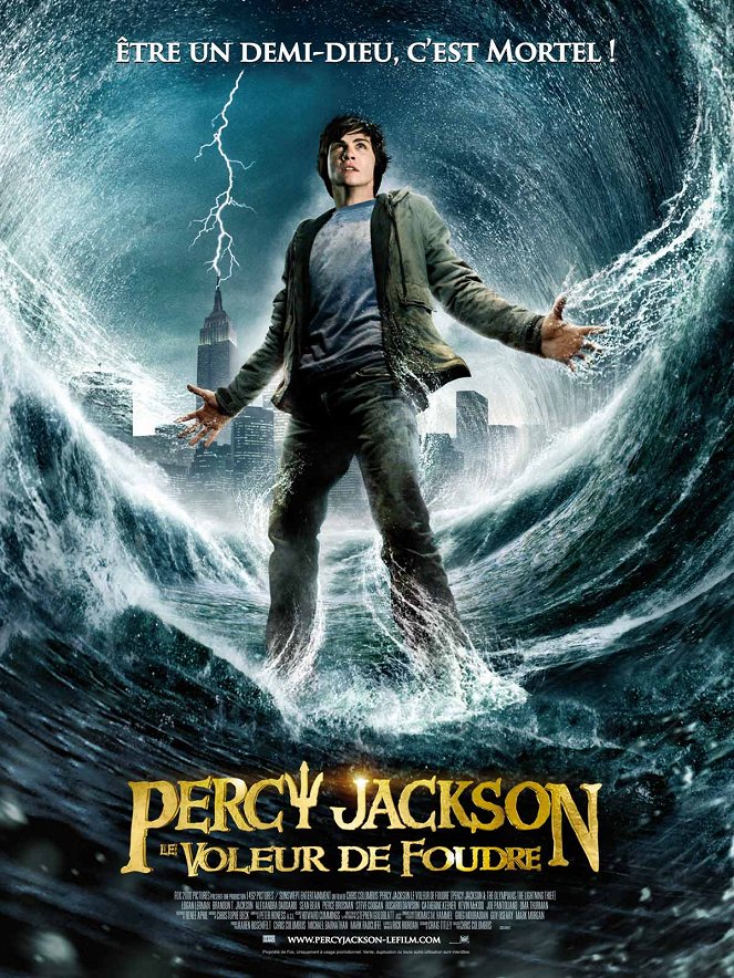 Percy Jackson : Le voleur de foudre - Affiches