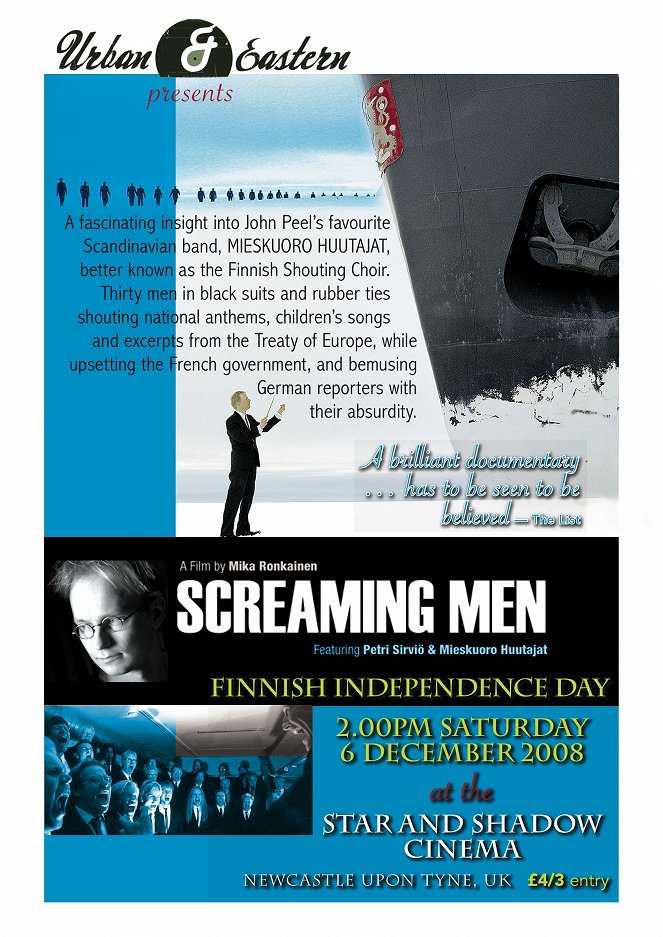 Huutajat - Screaming Men - Carteles