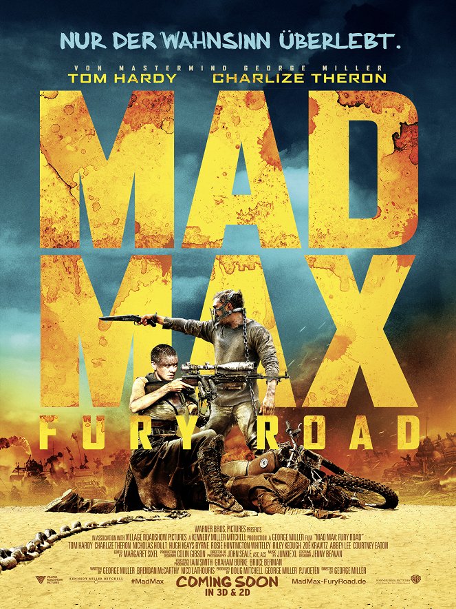 Mad Max: Fury Road - Plakate