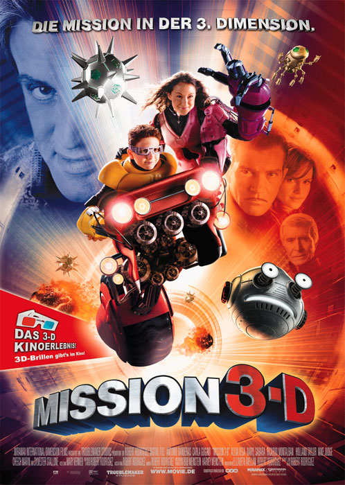 Mission 3D - Game Over - Plakate