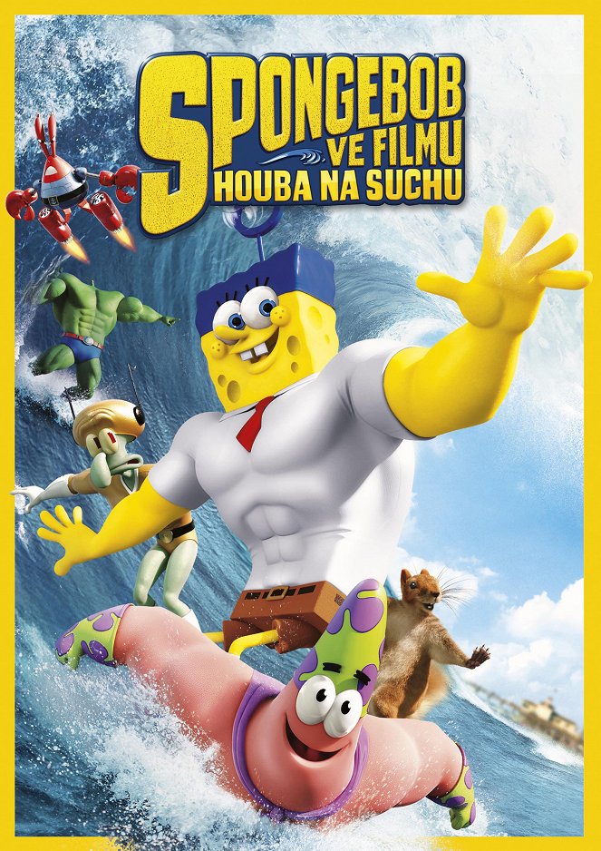 SpongeBob ve filmu: Houba na suchu - Plakáty