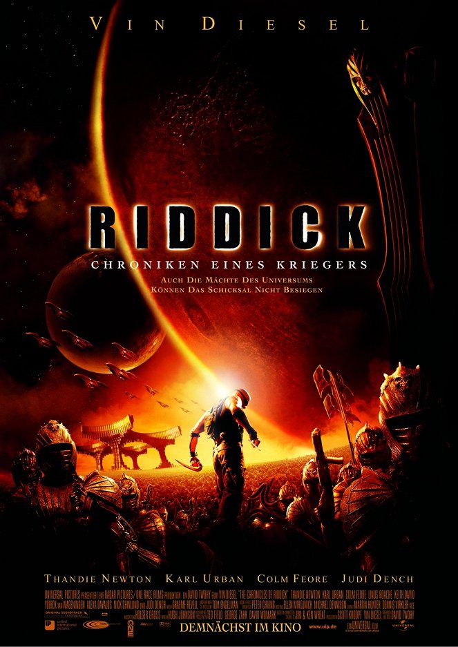 Riddick - Chroniken eines Kriegers - Plakate