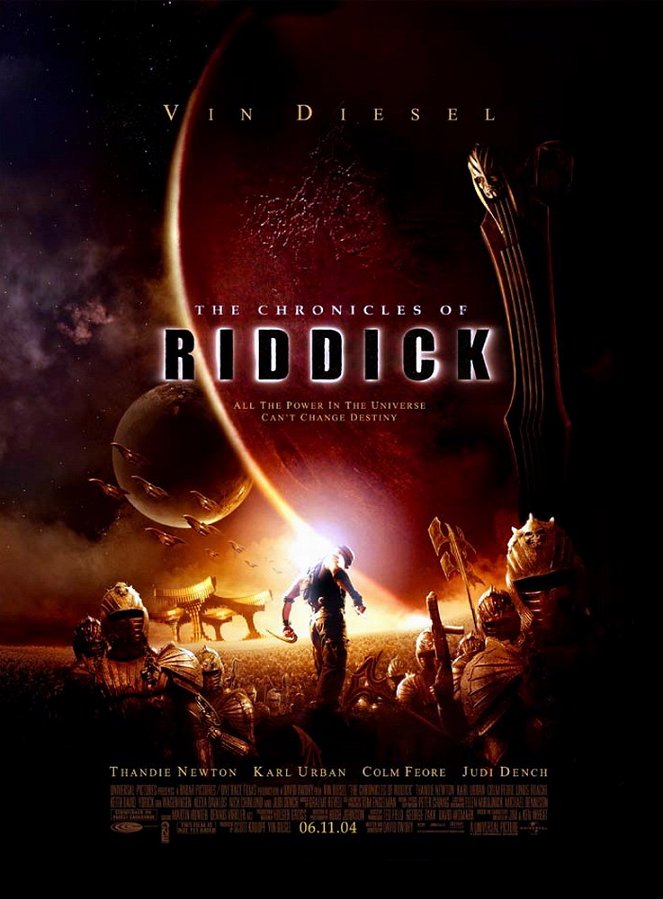 Las crónicas de Riddick - Carteles