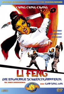 Li Feng, jedinečná bojovnice s mečem - Plakáty