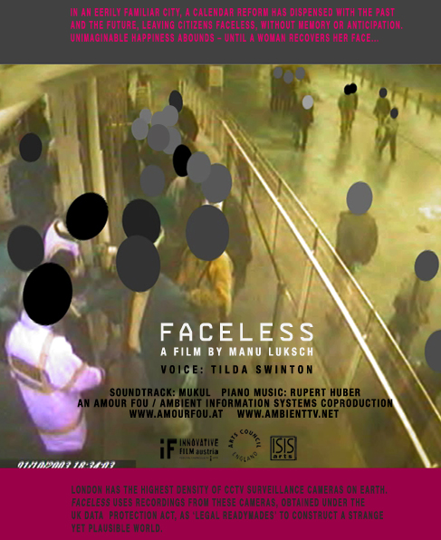 Faceless - Cartazes