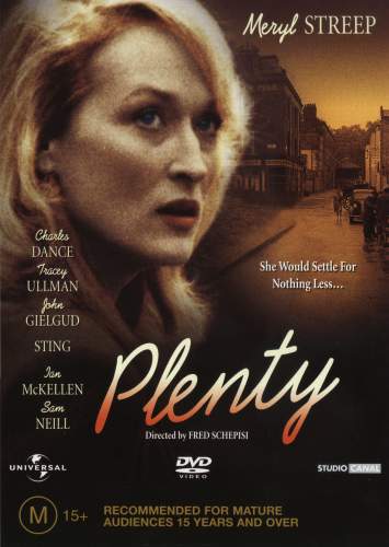 Plenty, Uma História de Mulher - Cartazes